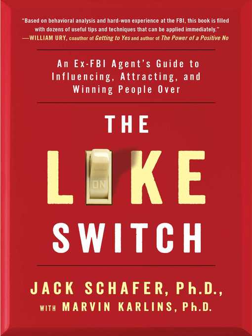 Title details for The Like Switch by Jack Schafer - Wait list